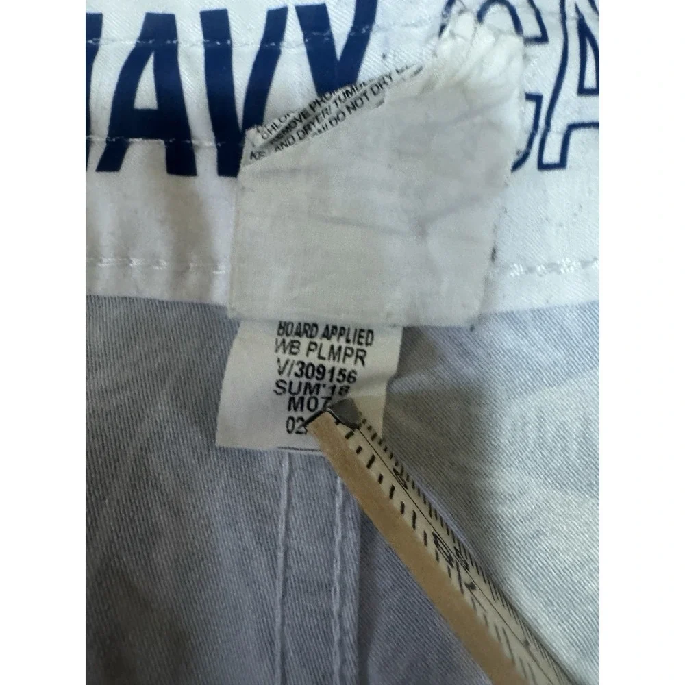 Old Navy California Men's Size 40 Blue Palm Trees Swim Board Shorts Trunks